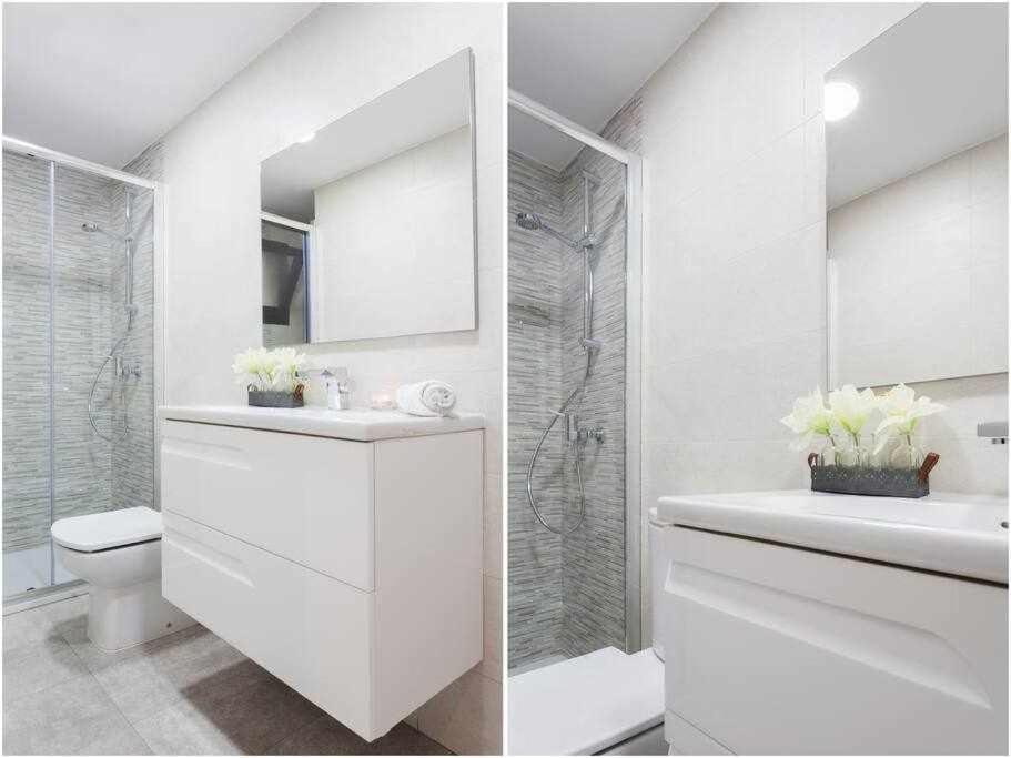 Apartamento Para 4 Con Terraza En El Centro Girona Dış mekan fotoğraf